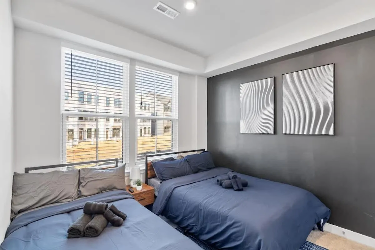Вилла Luxurious King 3Br Townhouse In Uptown Charlotte! США
