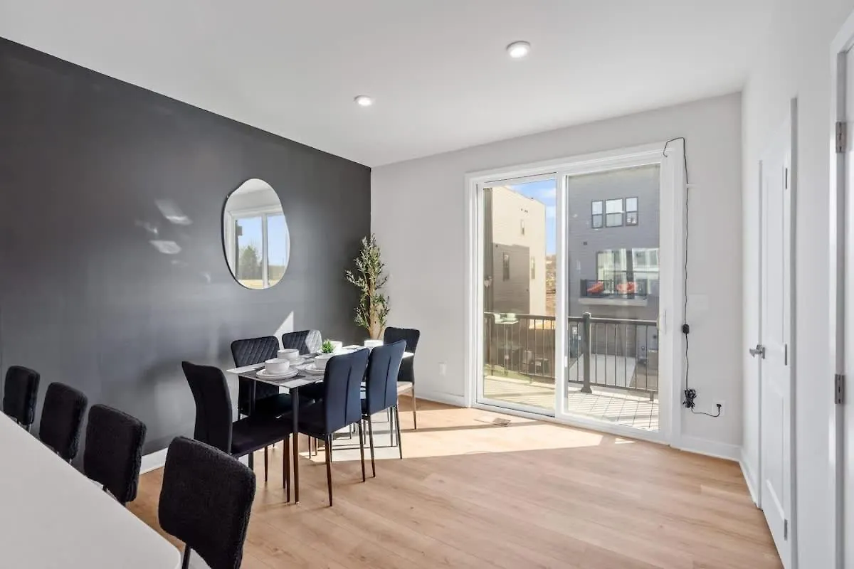 Luxurious King 3Br Townhouse In Uptown Charlotte! Villa